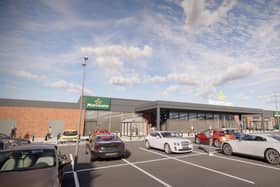 A visual of the potential new Morrisons in Louth.