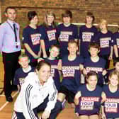 Inspiration through sport was the message brought to Birkbeck School, in North Somercotes, by women’s football star Casey Stoney 10 years ago. The Lincoln City Ladies defender, London 2012 Team GB captain, and future Manchester United Women head coach, visited the school to speak to pupils about her career and life. After giving an assembly, Stoney spent time with a group of gifted PE pupils as part of Sky Sports’ Living for Sport project.