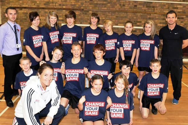 Inspiration through sport was the message brought to Birkbeck School, in North Somercotes, by women’s football star Casey Stoney 10 years ago. The Lincoln City Ladies defender, London 2012 Team GB captain, and future Manchester United Women head coach, visited the school to speak to pupils about her career and life. After giving an assembly, Stoney spent time with a group of gifted PE pupils as part of Sky Sports’ Living for Sport project.