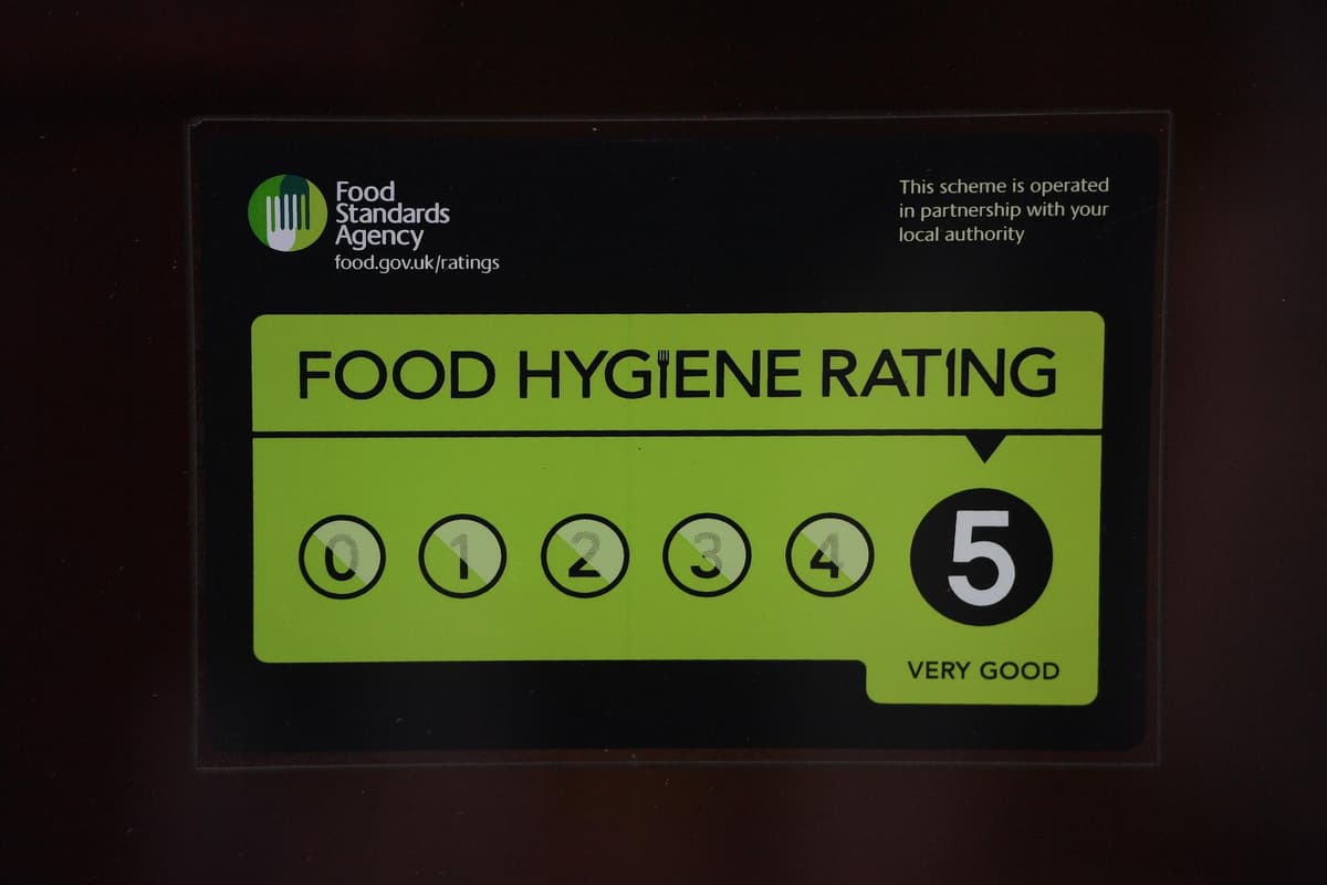 Food hygiene ratings given to six South Kesteven establishments 