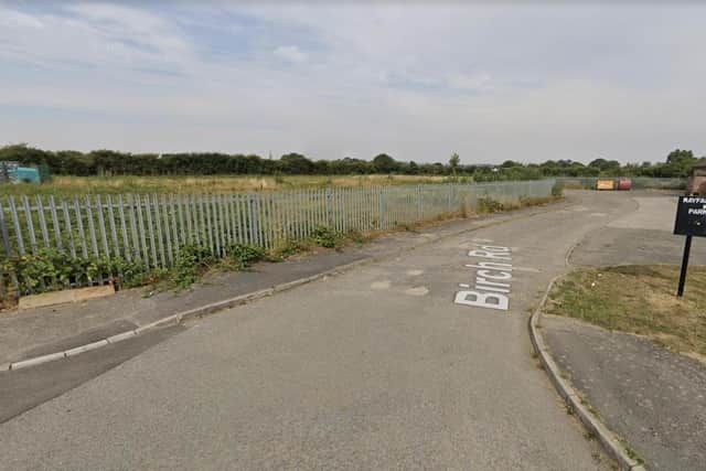 Google Maps image of the road.
