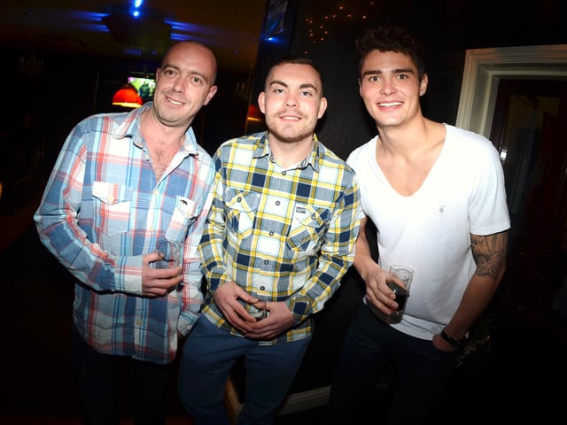 A trio that appeared in the Louth Leader as part of its Big Night Out feature.