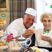 Aspen Lodge Care Home chef Wayne Woolman has been helping residents practice and perfect their bakes