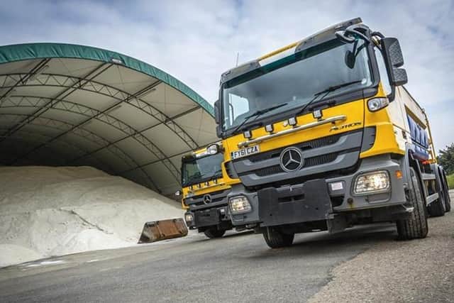 Gritters are preparing for freezing conditions overnight.