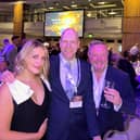 Megan Polston (ThinkBDW), Dan Bursnall (Allison Homes) & Mike Fundell (ThinkBDW) at the WhatHouse? Awards