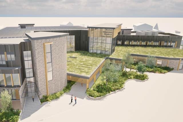 A 3D visualisation of the proposed Boston Integrated Health and Care Centre. Picture: HEALTHCARE DESIGN