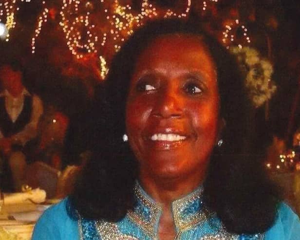 Moza Hill before her treatment started