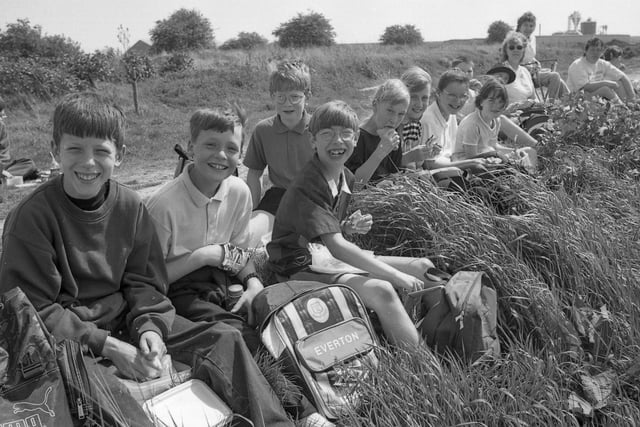 Youngsters were among those to turn out for the event.