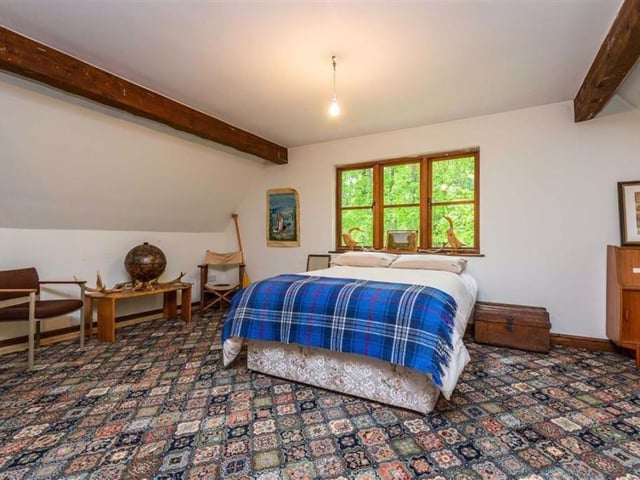One of the other bedrooms.