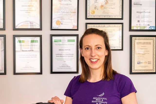 Abi Fenton can help change your body and mindet via reiki.