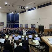 The Poppy Prom concert at St George's Academy hall.