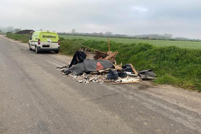 The fixed penalty charge for people fly-tipping in West Lindsey has increased to £1,000