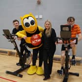 From left: Aron Coy, Bee Active, Chloe Altham Moss and Coun Stephen Bunney