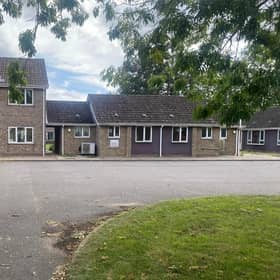 The former Benson Court retirement complex in Utterby, near Louth.