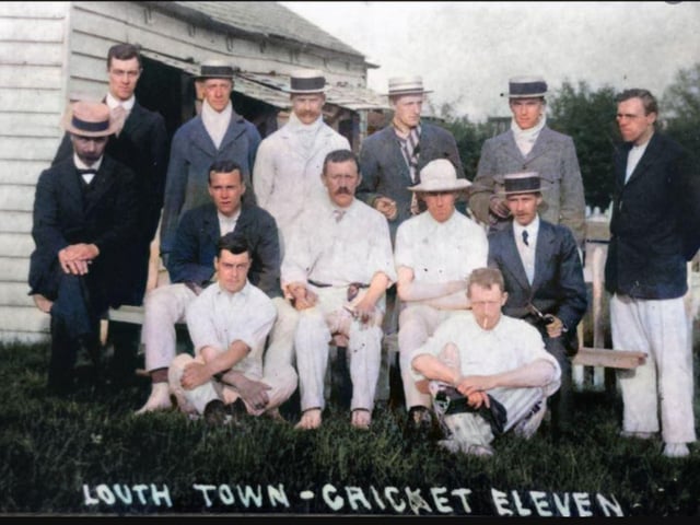 Louth CC team from the early 20th Century.