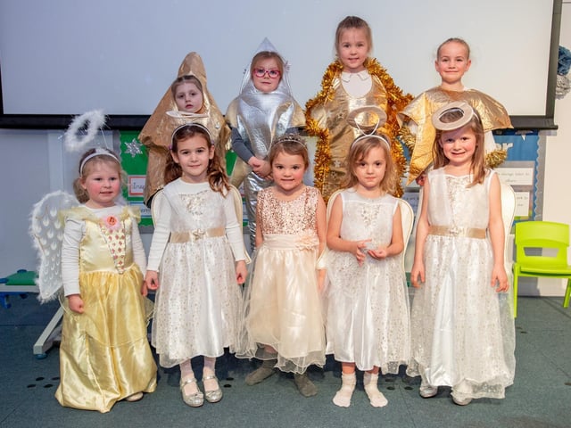 Grimoldby primary school's nativity.