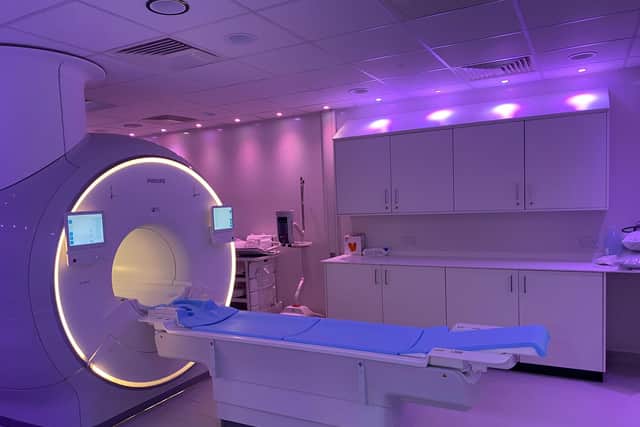 One of the MRI scanners.
