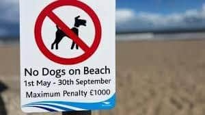 A summer dog ban on Lincolnshire's Blue Flag beaches has returned.