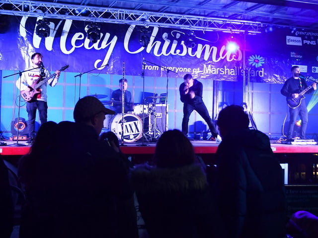 Jaxx Band closed the show