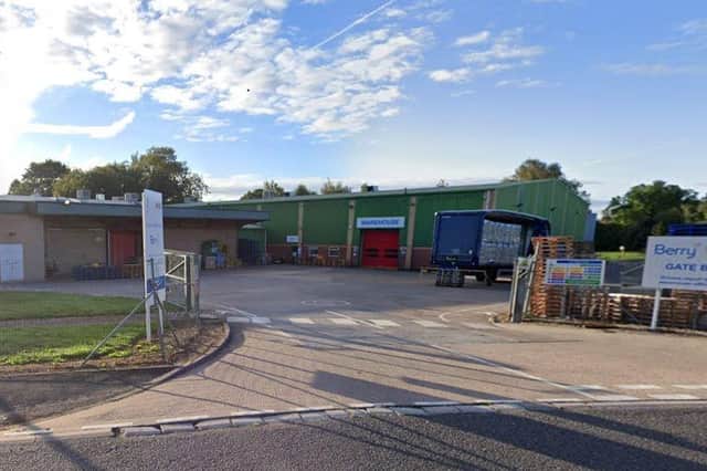 The site of RPC Containers on the Gallamore Lane Industrial Estate, Market Rasen. Credit: Google