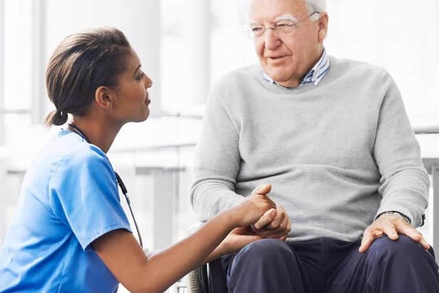 The Assertive In-Reach service aims to avoid unnecessary hospital admissions. Library image