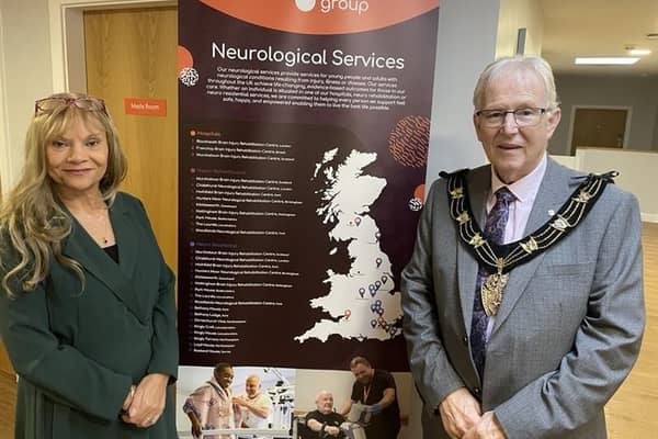 The Right Worshipful the Mayor of Lincoln, Councillor Alan Briggs and Service Manager , Simone Shepheard