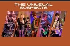 The Unusual Suspects are appearing at Hatters in Skegness.