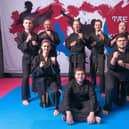 Kendojo students with chief instructor Paul Marshall (back centre).