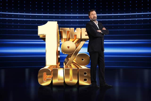 Lee Mack,  host of The 1% Club. Photo:  (C) ITV/Magnum Media