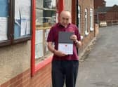 Andy Blagojevitch is retiring after 31 as Middle Rasen's postmaster