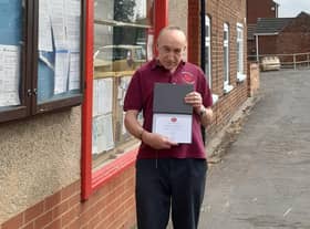 Andy Blagojevitch is retiring after 31 as Middle Rasen's postmaster