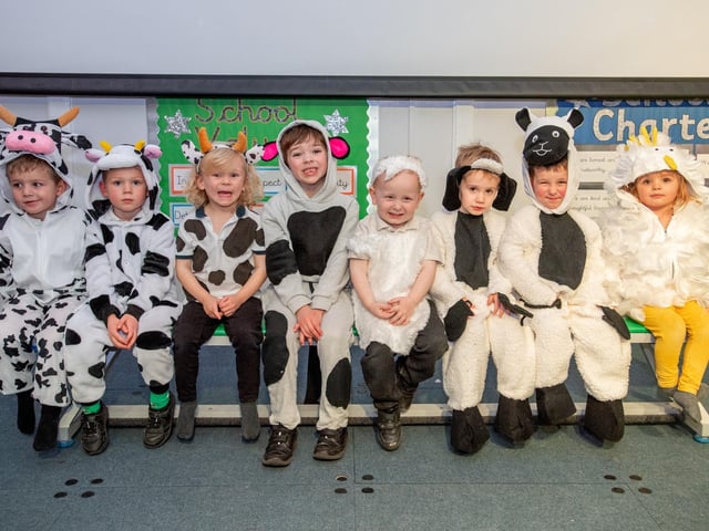 Grimoldby primary school's nativity.