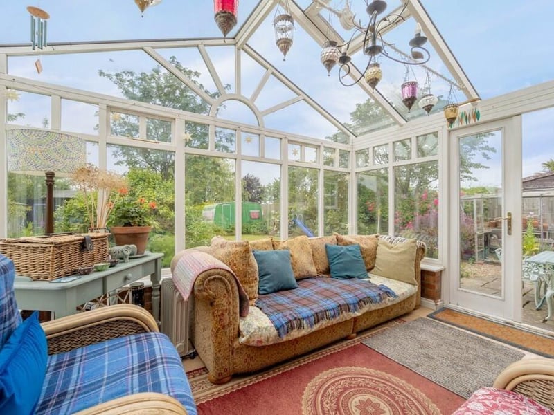 The conservatory.