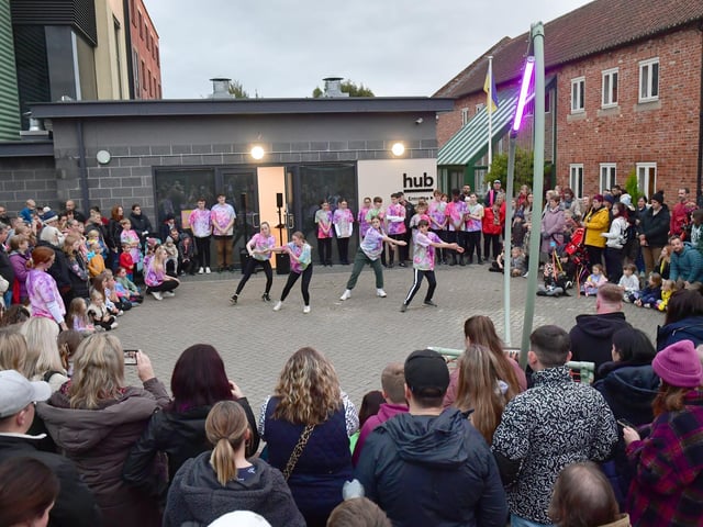 Wanderlust by The Hub Youth Dance Groups in Navigation Yard.