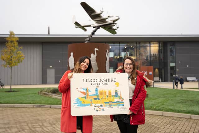 Rebecca Johnson (left) and Holly Christianson from Destination Lincolnshire