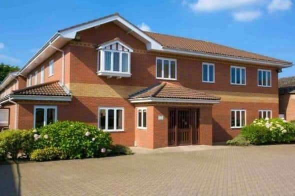 The Sandpiper care home in Alford, which has been rated 'Good' by the Care Quality Commission.