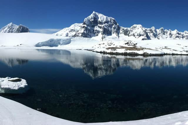 A stunning view of Port Lockroy. Photo: UKAHT