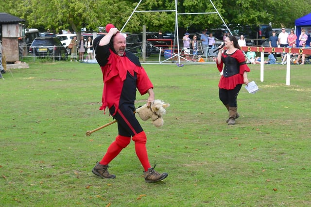 All the fun of the Medieval Tournament.