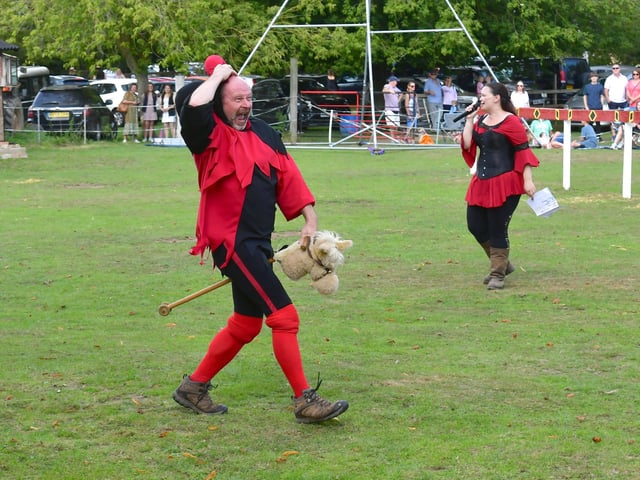 All the fun of the Medieval Tournament.