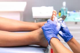 Podiatry is among the services provided by Lincolnshire Community Health Services NHS Trust. Library image