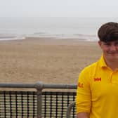 Lifeguard Thomas Capes. photo: RNLI/Derry Salter