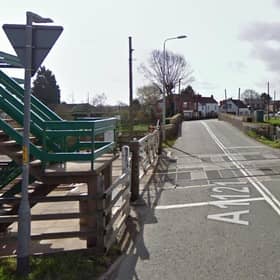 The Hubbert's Bridge level crossing. Picture: Google Street View