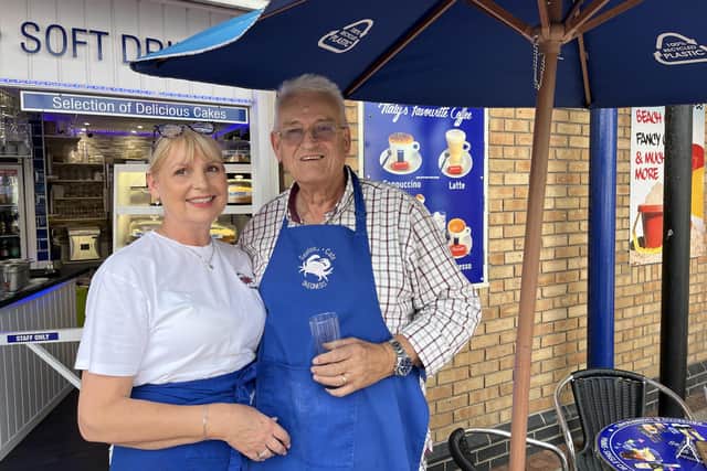 Dave Charles and his wife Jan. Photo LDRS