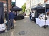 Teenage traders display their wares at market event in Sleaford