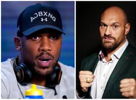 Anthony Joshua has accepted terms for a proposed world heavyweight title fight with Morecambe-based boxer Tyson Fury