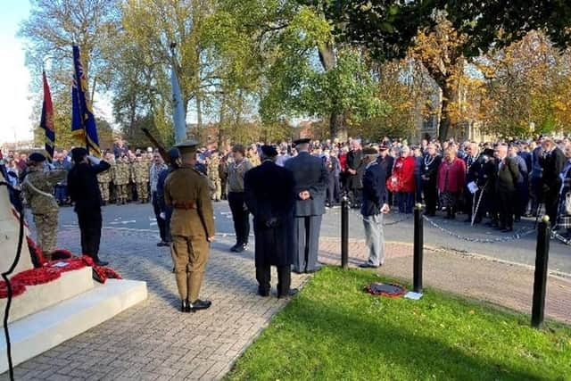 People will be coming together to mourn and honour those who fought for our freedom during two world wars