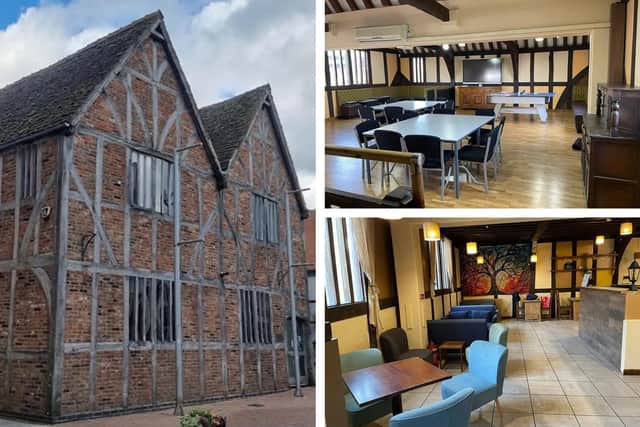 Boston Youth Hub, in Pescod Hall, ahead of its final transformation. Pictures: Tonic Health