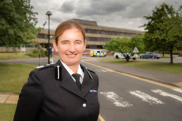 New Deputy Chief Constable of Lincolnshire Police, Julia Debenham.