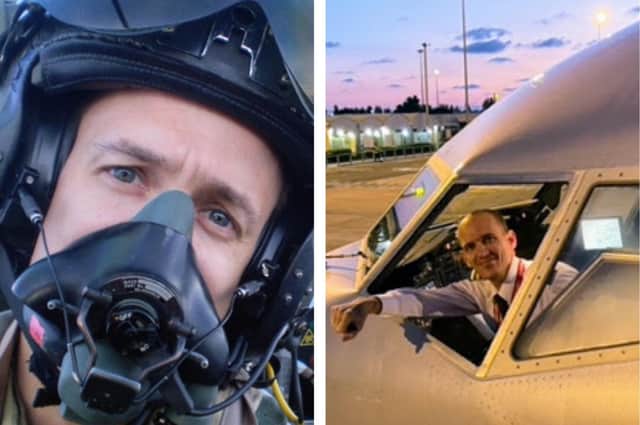 Airline captain and former RAF Wing Commander Ryan Mannering.