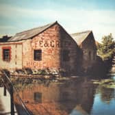 An image of the former Lea & Green factory in Sleaford. (Image: Sleaford Museum)